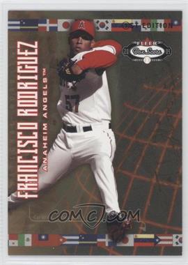 2003 Fleer Box Score - [Base] - 1st Edition #215 - International Road Trip - Francisco Rodriguez /100