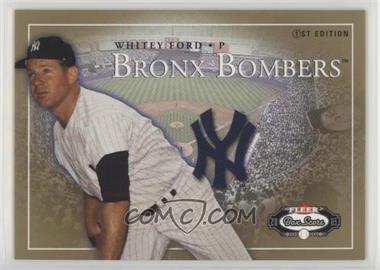 2003 Fleer Box Score - [Base] - 1st Edition #222 - Bronx Bombers - Whitey Ford /100