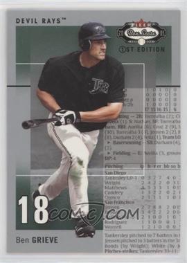 2003 Fleer Box Score - [Base] - 1st Edition #80 - Ben Grieve /150