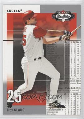 2003 Fleer Box Score - [Base] #1 - Troy Glaus