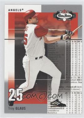 2003 Fleer Box Score - [Base] #1 - Troy Glaus