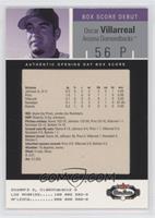 Box Score Debut - Oscar Villarreal #/599