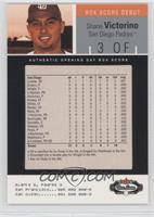 Box Score Debut - Shane Victorino #/599