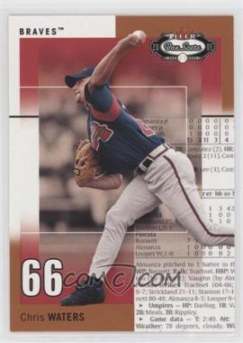 2003 Fleer Box Score - [Base] #145 - Chris Waters