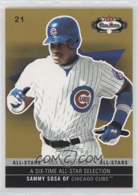 2003 Fleer Box Score - [Base] #160 - All-Stars - Sammy Sosa