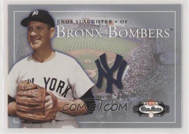 2003 Fleer Box Score - [Base] #238 - Bronx Bombers - Enos Slaughter