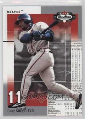 2003 Fleer Box Score - [Base] #35 - Gary Sheffield