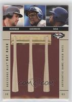 Lance Berkman, Vladimir Guerrero, Sammy Sosa #/250