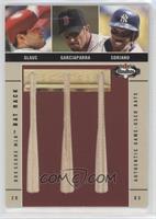 Troy Glaus, Nomar Garciaparra, Alfonso Soriano #/250