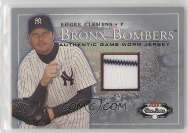 2003 Fleer Box Score - Bronx Bombers Jerseys #1 BB - Roger Clemens