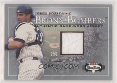 2003 Fleer Box Score - Bronx Bombers Jerseys #8 BB - Jorge Posada