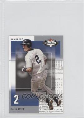 2003 Fleer Box Score - Classic Miniatures #28 CM - Derek Jeter