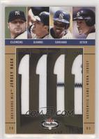 Roger Clemens, Jason Giambi, Alfonso Soriano, Derek Jeter #/150