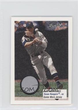 2003 Fleer Double Header - Game-Used - Gold #_ALRO - Alex Rodriguez /100