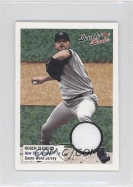 2003 Fleer Double Header - Game-Used - Gold #_ROCL - Roger Clemens /100