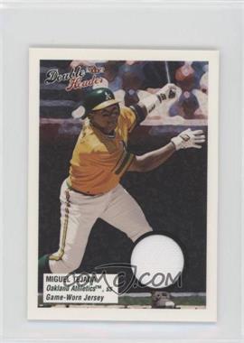 2003 Fleer Double Header - Game-Used #_MITE - Miguel Tejada