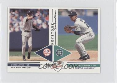 2003 Fleer Double Header - Keystone Combinations #1 KC - Derek Jeter, Bret Boone