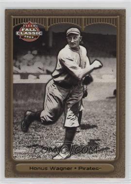 2003 Fleer Fall Classic - [Base] - Championship Gold #61 - Honus Wagner /50