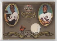 Jim Palmer, Nolan Ryan (Ryan Relic) [EX to NM] #/75