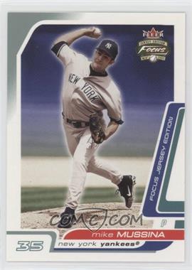 2003 Fleer Focus Jersey Edition - [Base] - Century Jersey Number #62 - Mike Mussina /135