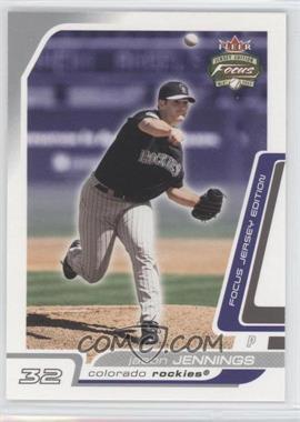 2003 Fleer Focus Jersey Edition - [Base] #134 - Jason Jennings