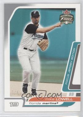 2003 Fleer Focus Jersey Edition - [Base] #7 - Mike Lowell
