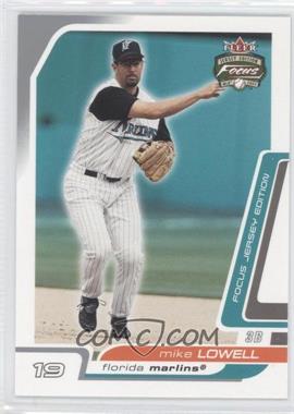 2003 Fleer Focus Jersey Edition - [Base] #7 - Mike Lowell