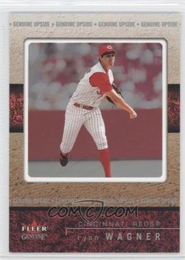 2003 Fleer Genuine - [Base] #136 - Genuine Upside - Ryan Wagner /1000