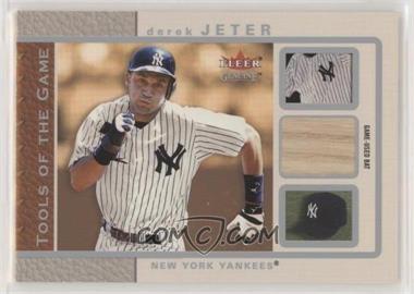 2003 Fleer Genuine - Tools of the Game - Bat #TG-DJ - Derek Jeter