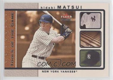 2003 Fleer Genuine - Tools of the Game #5 TG - Hideki Matsui