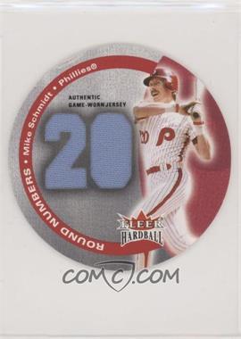 2003 Fleer Hardball - Round Numbers - Materials #_MISC - Mike Schmidt