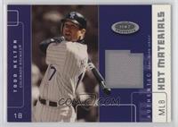 Todd Helton #/499