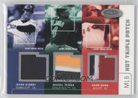 Adam Dunn, Jason Giambi, Miguel Tejada #/50