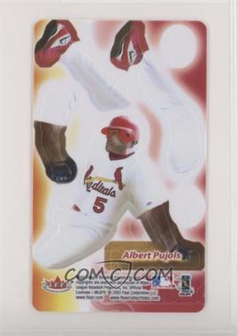 2003 Fleer MLB 3-D Stars - [Base] #_ALPU.1 - Albert Pujols (Sliding)