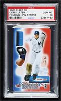 Derek Jeter (Fielding, Pinstripe Jersey) [PSA 10 GEM MT]