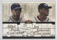 Albert Pujols, Jim Edmonds #/85