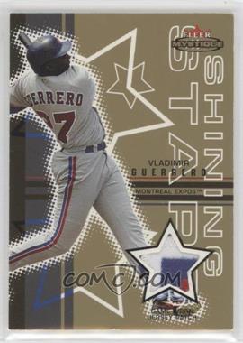 2003 Fleer Mystique - Shining Stars Memorabilia - Patch #SSP-VG - Vladimir Guerrero /50