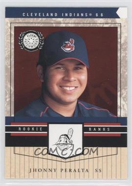 2003 Fleer Patchworks - [Base] - Star Rubies #106 - Rookie Ranks - Jhonny Peralta /100