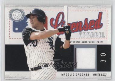 2003 Fleer Patchworks - Licensed Apparel #MO-LA - Magglio Ordonez /500