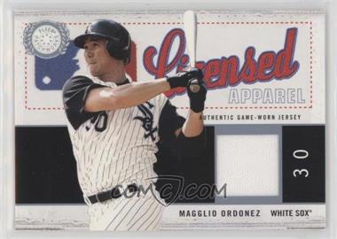 2003 Fleer Patchworks - Licensed Apparel #MO-LA - Magglio Ordonez /500