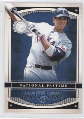 2003 Fleer Patchworks - National Pastime #14 NP - Alex Rodriguez