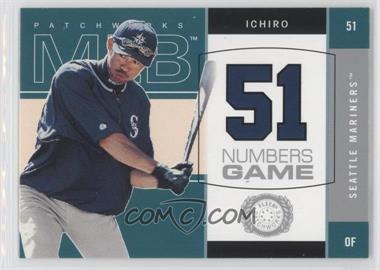 2003 Fleer Patchworks - Numbers Game #1NG - Ichiro Suzuki