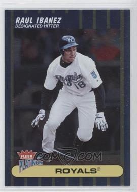 2003 Fleer Platinum - [Base] - Finish #163 - Raul Ibanez /100