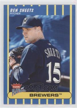 2003 Fleer Platinum - [Base] #25 - Ben Sheets