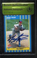 Mark Prior [BAS Beckett Auth Sticker]