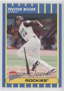 2003 Fleer Platinum - [Base] #96 - Preston Wilson