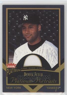 2003 Fleer Platinum - Portraits - Jerseys #PP/DJ - Derek Jeter