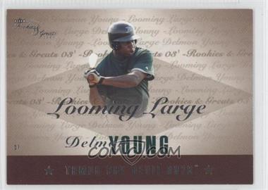 2003 Fleer Rookies & Greats - Looming Large - Uncommon #LL-DY - Delmon Young /150