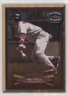 2003 Fleer Splendid Splinters - [Base] #98 - Albert Pujols /499