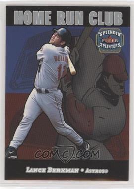 2003 Fleer Splendid Splinters - Home Run Club #5HRC - Lance Berkman